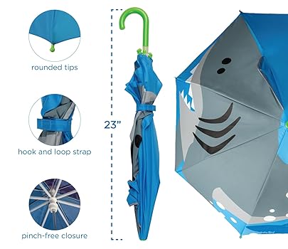 Amazon.com: Stephen Joseph Kids' Pinch Free Umbrellas for